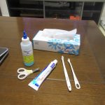 アビのすけのお世話道具。