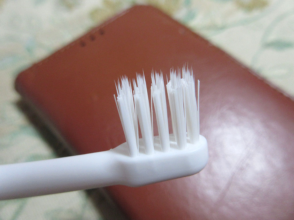 歯周ポケット対策の歯ブラシ。